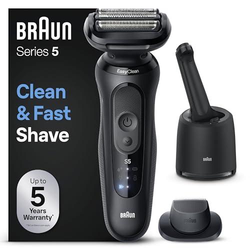 Braun Series 5 52-N7200cc Rasoio Elettrico Uomo con Stazione SmartCare e Accessori EasyClick