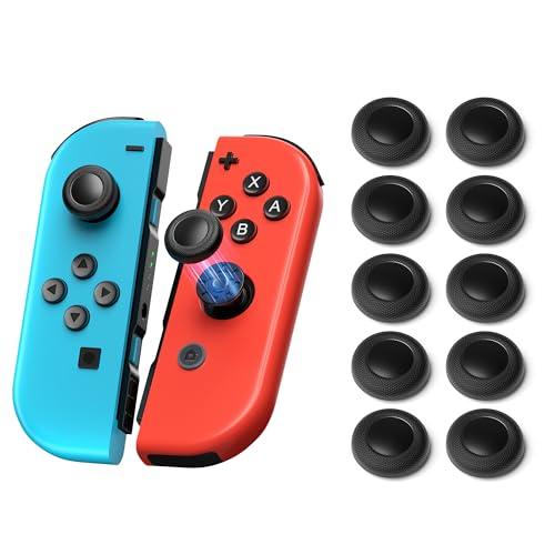 10 Tappi Joystick Antiscivolo per Nintendo Switch/OLED/Lite