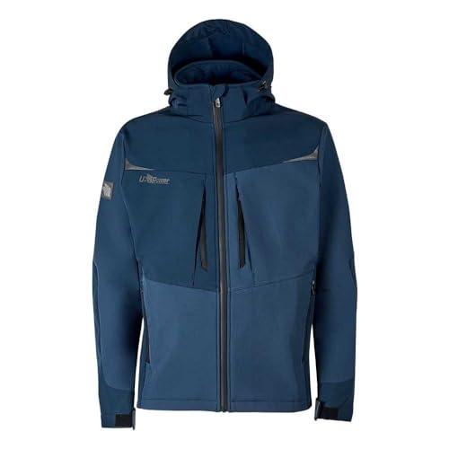 U-POWER Giacca Softshell VERVE con Cappuccio Removibile