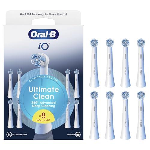 Oral-B iO Ultimate Clean Testine di Ricambio - 8 Pezzi