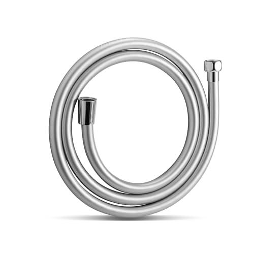 OFFO Tubo Doccia Flessibile Anti-Torsione 1,6m Argento