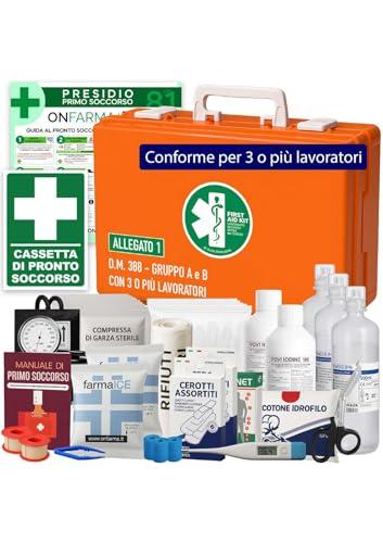 Cassetta di Pronto Soccorso FarmA2 - DM 388 Allegato 1 per Aziende