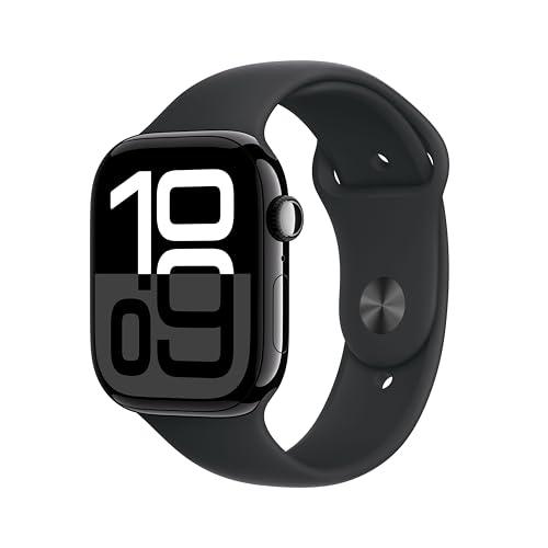 Apple Watch Series 10 GPS + Cellular 46mm - Alluminio Nero e Sport Loop Nero