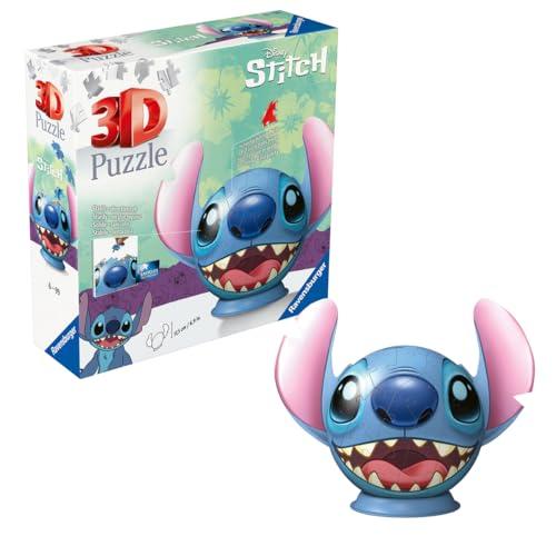 Ravensburger - Puzzle 3D Stitch con le Orecchie