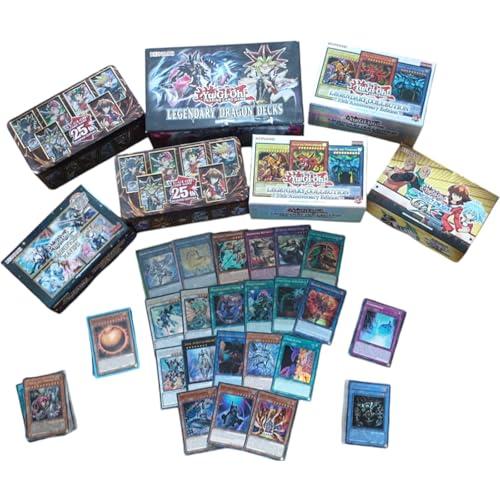 Yu-Gi-Oh! Konami - 100 Carte Assortite Tedesche + 1 Booster a Scelta