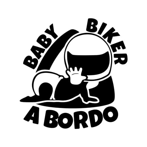 Adesivo Baby Biker a Bordo - Sicurezza e Stile per la Tua Auto