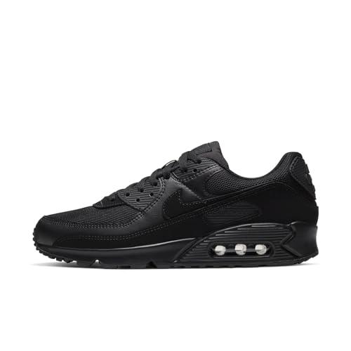 Nike Air Max 90, Scarpe da Corsa Uomo, Black/Black/Black/White