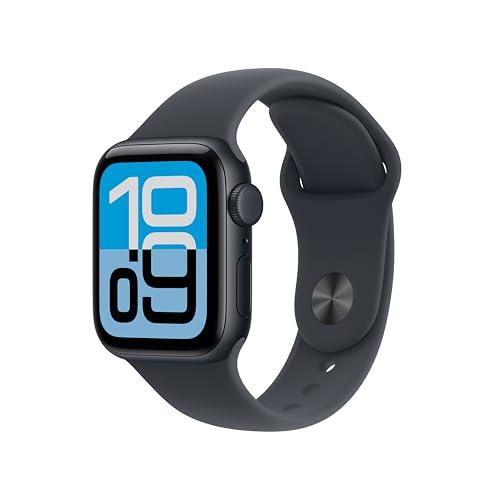 Apple Watch SE 3 (GPS + Cellular) 40mm Alluminio Mezzanotte con Cinturino Sport Mezzanotte