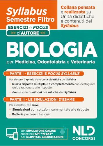 Biologia. Syllabus semestre filtro medicina. Esercizi e focus d'autore. Con simulatore online