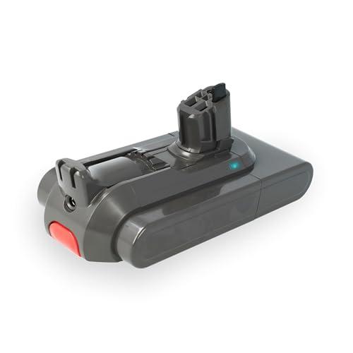 vhbw batteria compatibile con Dyson V11 Complete Extra, Click-In, Fluffy Extra aspirapolvere (3600mAh, 25,2V, Li-Ion, grigio scuro)