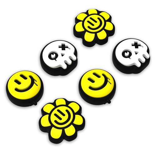PlayVital Copri Levette Analogiche per Nintendo Switch 2 - Stile Felice & Cupo (6 Pezzi)