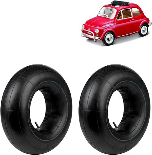 Coppia Camere d'Aria Ecovelò 125/135-12 per Fiat 500 d'Epoca, 126, Moto Ape e Giardiniera