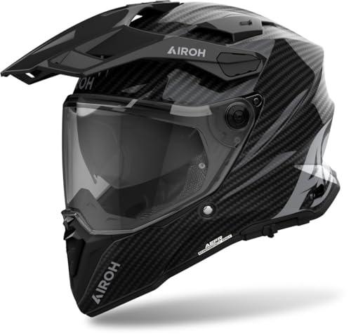 AIROH CASCO INTEGRALE COMMANDER 2 FULL CARBON GLOSS