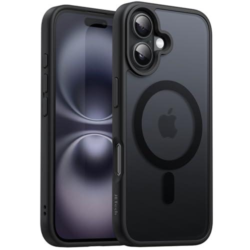 JETech Cover Magnetica per iPhone 16 6,1 Pollici - Nero