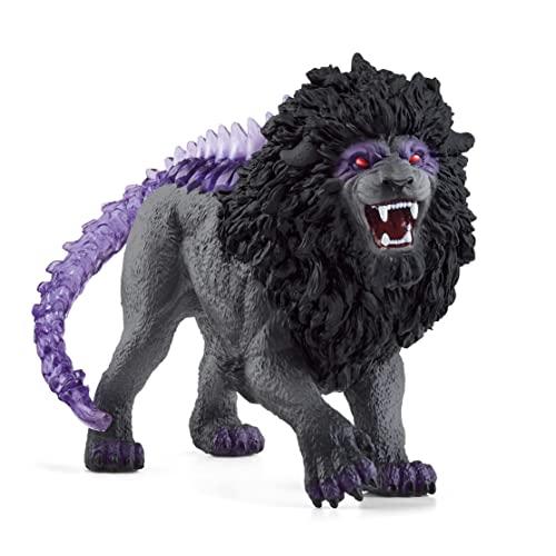 schleich 42555 Leone d'ombra, da 7 anni, ELDRADOR CREATURES - Figura, 14 x 5 x 9 cm