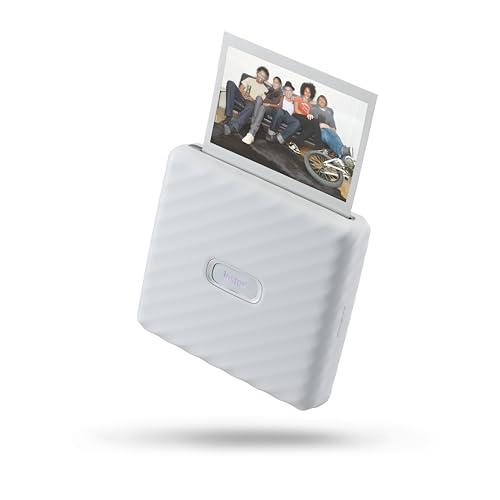 Fujifilm Instax Link WIDE Ash White - Stampante per Smartphone a Sviluppo Istantaneo