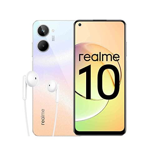 realme 10 (8+128GB) - Smartphone Bianco, Versione Italiana