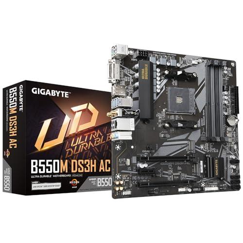 Gigabyte Scheda madre B550M DS3H AC
