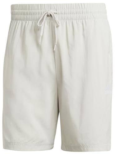 adidas Uomo AEROREADY Essentials Chelsea Small Logo Shorts, Alumina, S