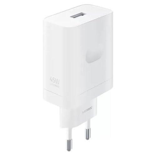 realme SUPERVOOC 45W Power Adapter VCB4JAEH - Caricabatterie Rapido Bianco EU