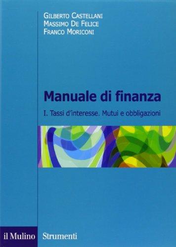 Manuale di Finanza - Il Mulino