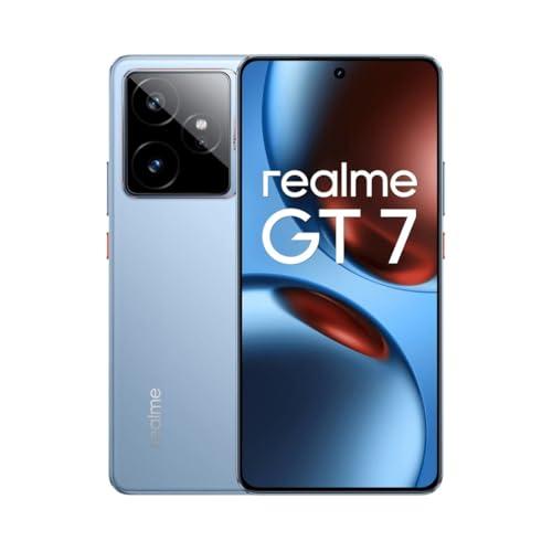 realme GT7 5G Blu - Smartphone 12+512GB, Batteria 7000mAh, Ricarica 120W, Display Pro-Esports 6000 nit 120Hz