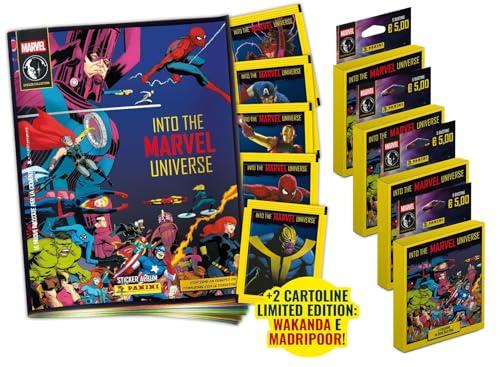Into the Marvel Universe - Sticker Collection Panini - Super Starter Pack
