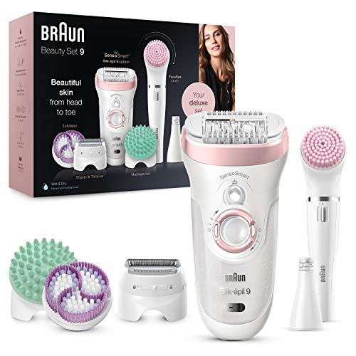 Braun Silk-épil 9-985 Epilatore Elettrico Donna con 7 Accessori