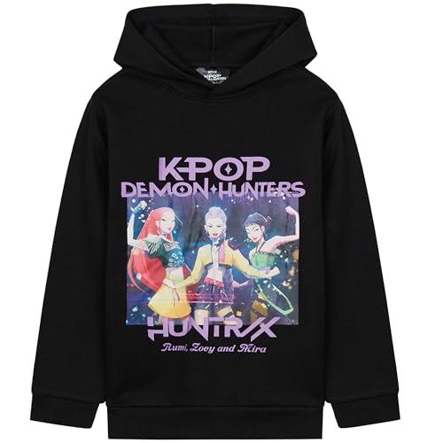 KPop Demon Hunters Felpa con Cappuccio Huntrix - Merchandising Ufficiale per Bambine e Adolescenti