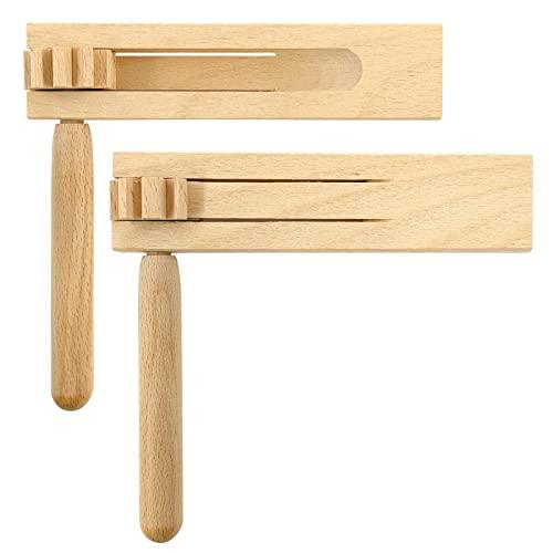 Cricchetti in Legno per Spinning - Set da 2 Pezzi