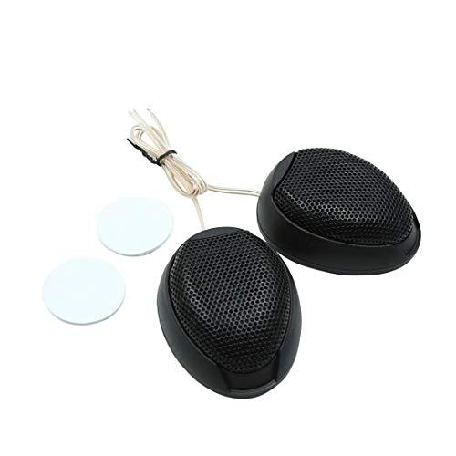 Sourcingmap - Set di altoparlanti universali per auto, DC 12 V, 1000 W, 98 dB, Nero