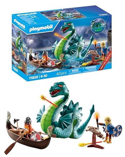PLAYMOBIL Vichingo con Mostro Marino - Avventura e Fantasia per Bambini