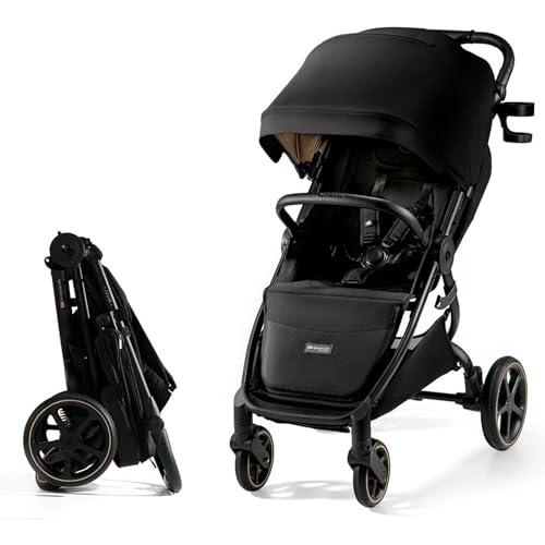 Kinderkraft MITZY Passeggino Leggero e Reclinabile Nero