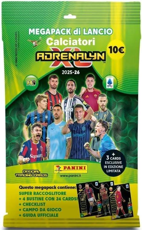 Raccoglitore Album Starter Pack Adrenalyn XL 2025/2026 Calciatori Panini + 3 Limited Edition