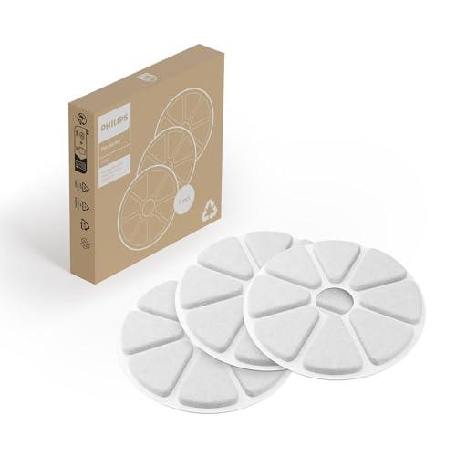Filtri di Ricambio per Fontanella Philips Pet Series (PAW0010/01) - Confezione da 3