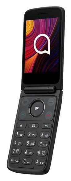 TCL One Touch 4043D Telefono per Anziani 4G - Grigio Scuro