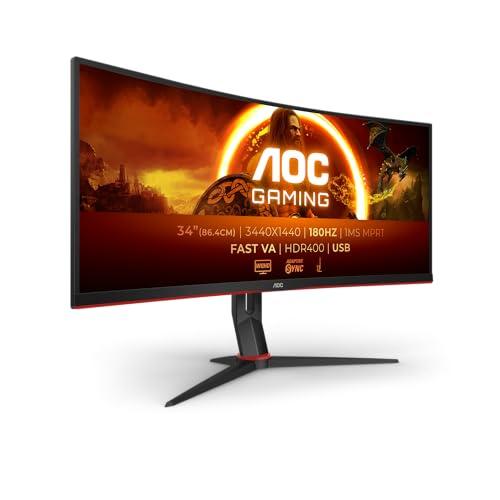 AOC Gaming CU34G2XPD - Monitor Curvo WQHD 34