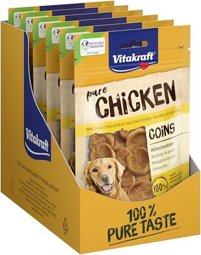 Vitakraft Medaglioni di Pollo per Cani - Snack Appetitosi e Salutari