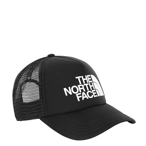 The North Face TNF Logo Trucker Berretto Unisex Adulto Black-White