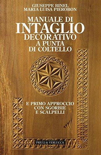 Manuale di intaglio decorativo a punta di coltello