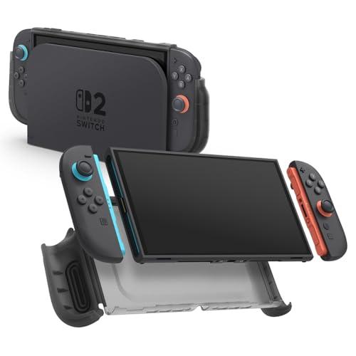 Spigen Cover Ultra Hybrid per Nintendo Switch 2 (2025) - Nero Frost
