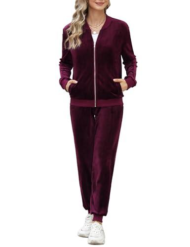 Irevial Pigiama Pile Set Donna in Velluto: Comfort e Stile per l'Autunno Inverno
