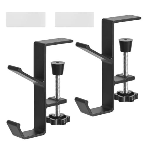 Supporto per Cuffie da Scrivania Regolabile (Set da 2)