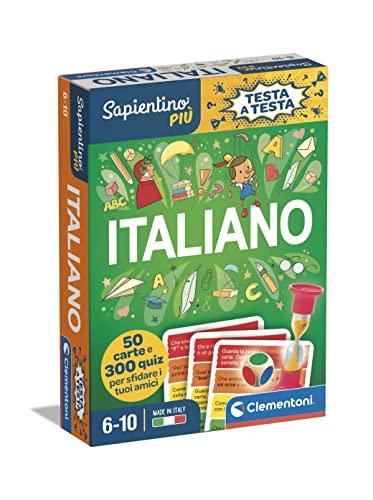 Clementoni Sapientino Testa a Testa Italiano - Gioco Educativo con Flashcards