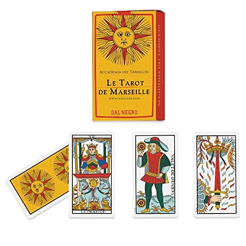 Tarot De Marseille di Carlo Bozzelli - Dal Negro, Carte Tarocchi Tradizionali con Libretto in Italiano