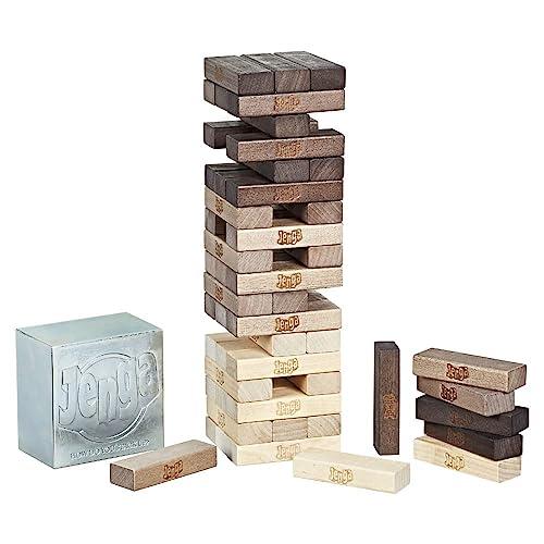 Hasbro Gaming Jenga: Edizione Rustica Esclusiva Amazon