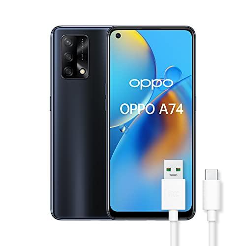 OPPO A74 Smartphone, 175g, Display 6.43