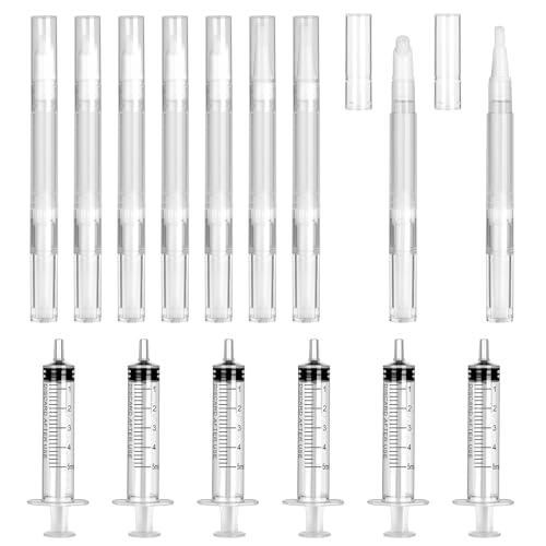 DYMHQ 15 pennarelli riempibili, set di riparazione per cartongesso, penne a pennello ricaricabili, pennarello trasparenti