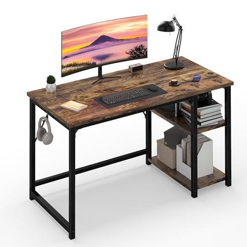 Scrivania JUMMICO 120 x 50 cm con Ripiani Regolabili