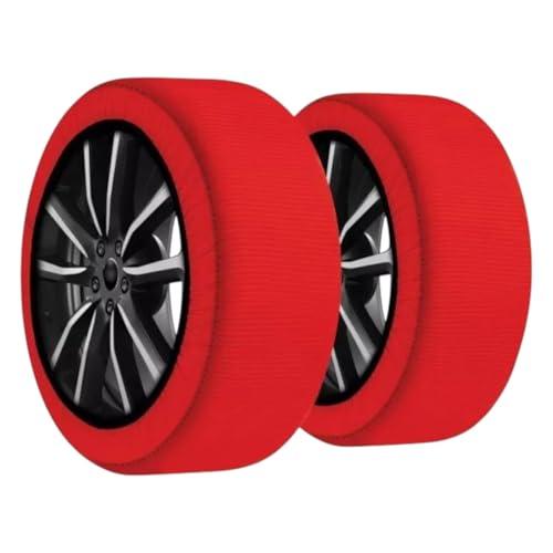 Calze da Neve Omologate EN 16662-1 Taglia L per Auto